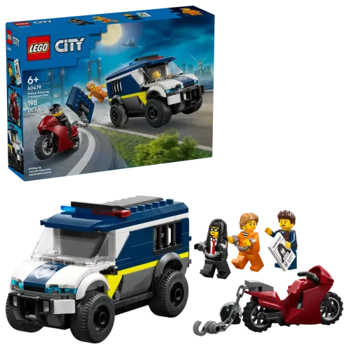 LEGO City Polisens fångtransportbil 60479