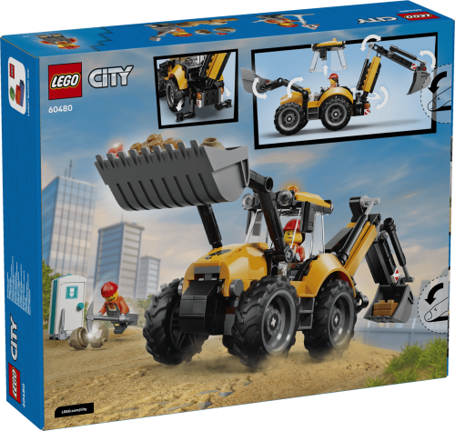 LEGO City Gul grävlastare 60480