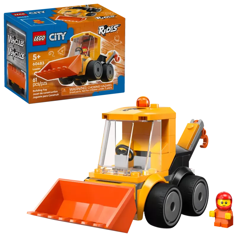 LEGO City Fordon – hjullastare 60483