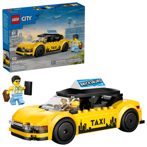 LEGO City Gul taxi 60487