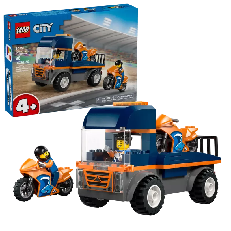 LEGO City Motorcykeltransport 60491