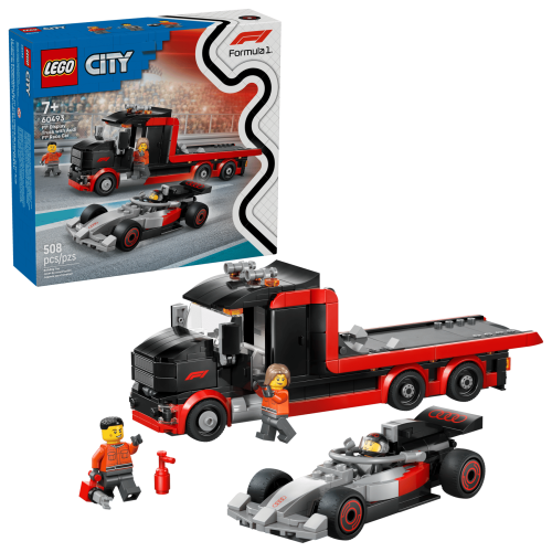LEGO City F1® uppvisningsbil med Audi F1® racerbil 60493