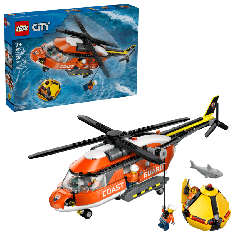 LEGO City Kustbevakningens helikopter 60503