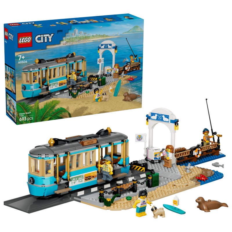 LEGO City Klassisk strandspårvagn 60506