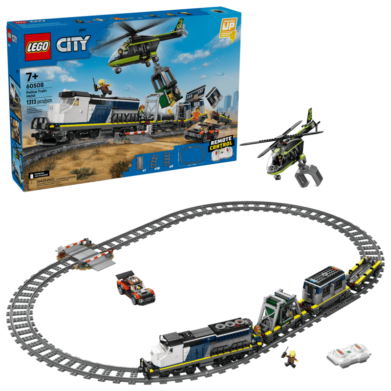 LEGO City Polis – tågrån 60508