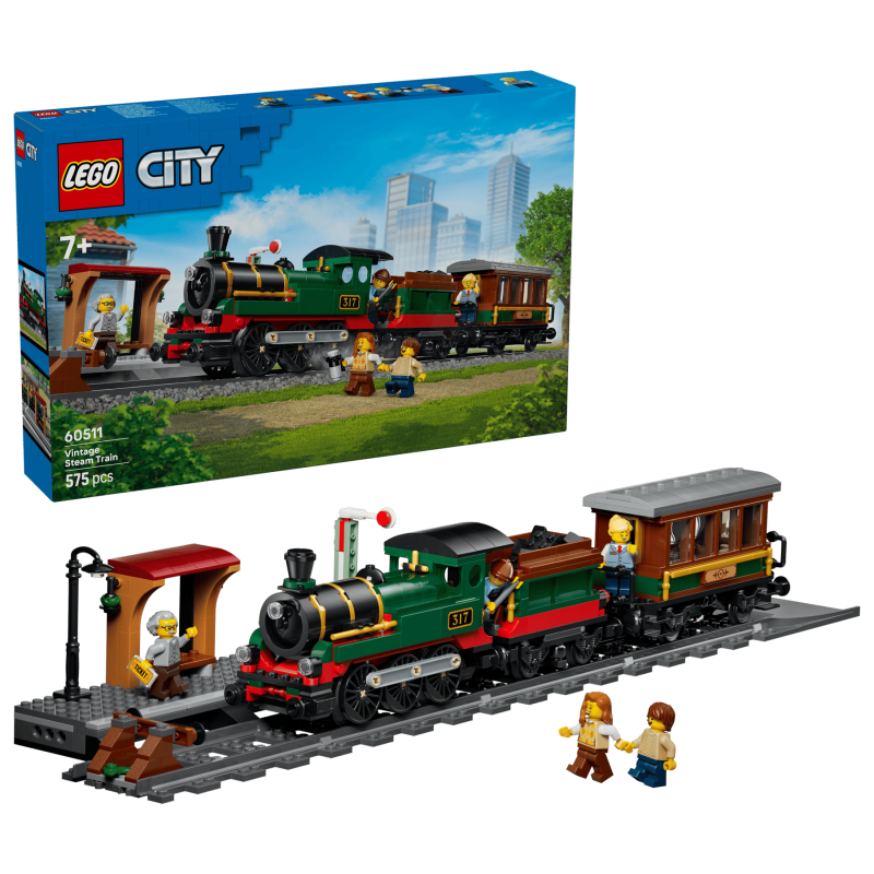 LEGO City Gammaldags ångtåg 60511