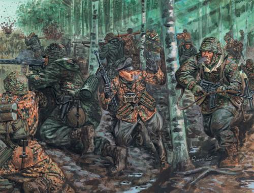 German elite troops 1/72