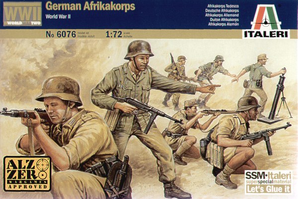 German Afrika Korps 1/72