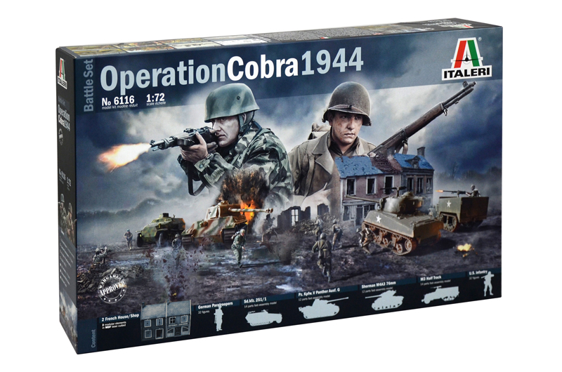 Battleset Operation Cobra 1944 1/72