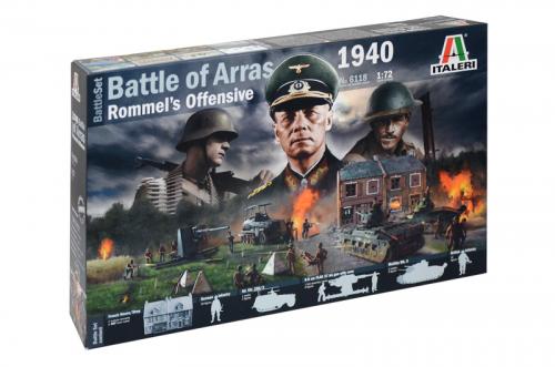 WWII 1940 BATTLE OF ARRAS - ROMMEL'S OFFENSIVE 1/72