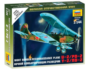 Soviet Plane PO-2 1:144