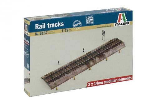 Rail tracks 1/72