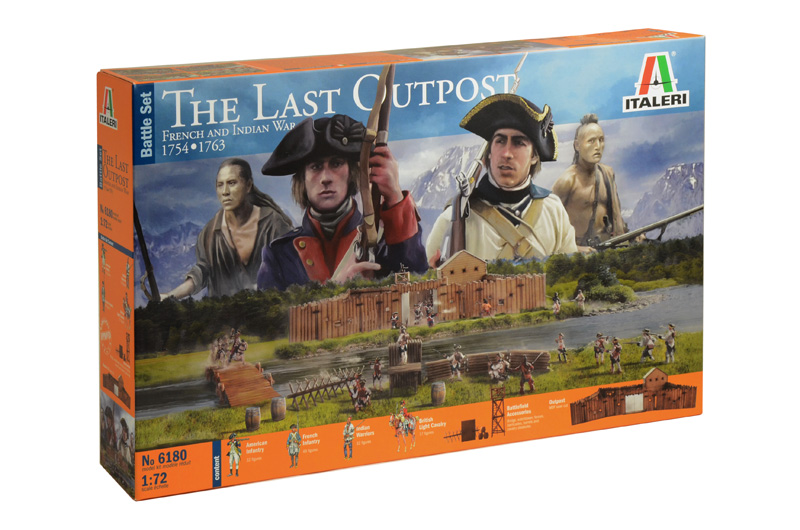 THE LAST OUTPOST 1754-1763 FRENCH AND INDIAN WAR - BATTLE SET 1/72