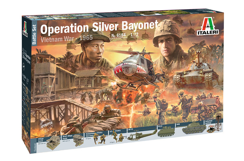 Operation Silver Bayonet - Vietnam War 1965 - BATTLE SET 1/72