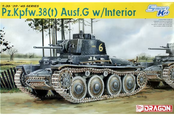 Pz.Kpfw. 38(t) Ausf. G w/Interior 1/35