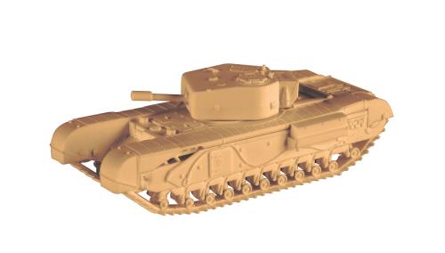 Infantry tank MK/ IV (A22C) Churchill MK. V (no glue) 1/100