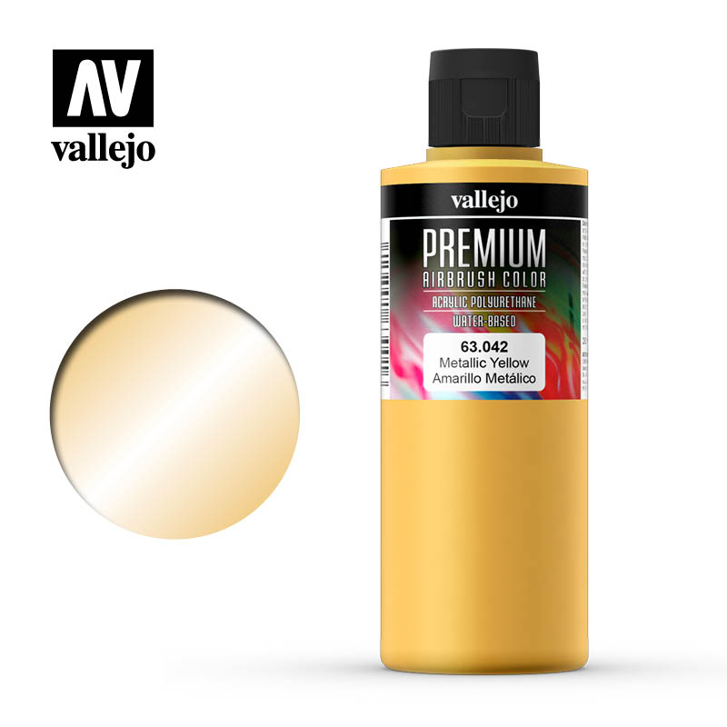 Metallic Yellow, Premium 200 ml