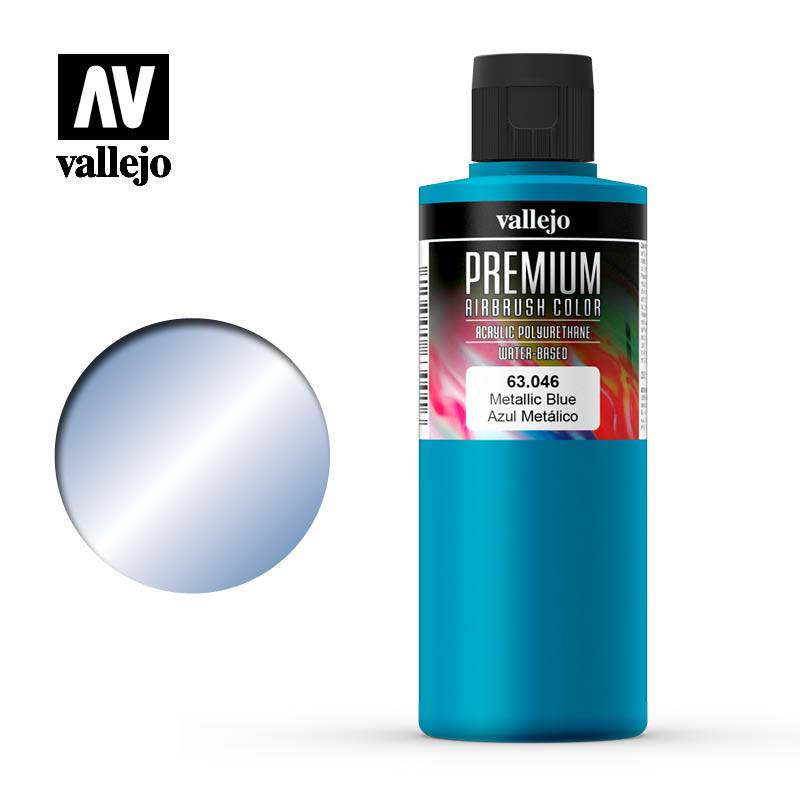 Metallic Blue, Premium 200 ml