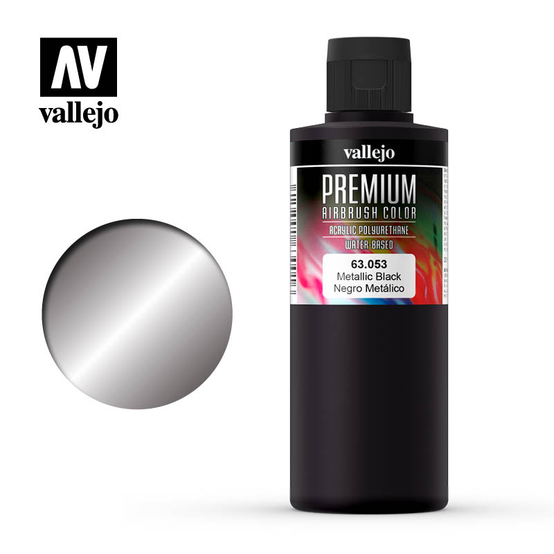 Metallic Black, Premium 200 ml