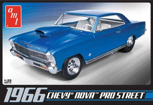 CHEVY NOVA PRO STREET 1966 1/25 (inkl.engine)