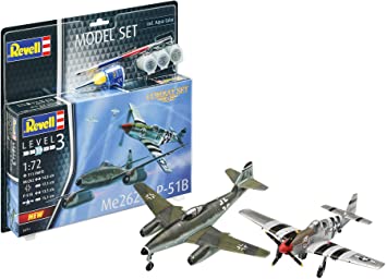Combat Set Me262 & P-51B 1/72