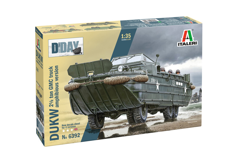 DUKW 2½ GMC truck amphibious version - D DAY eighty years 1/35