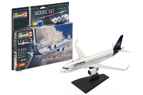 MODEL SET AIRBUS A320 NEO "LUFTHANSA" 1/144