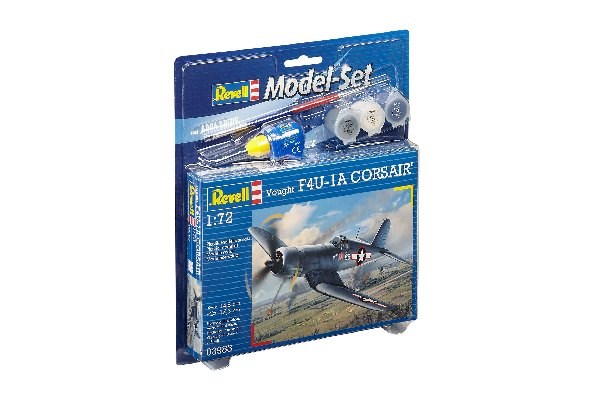 Model Set Vought F4U-1D CORSAIR 1/72