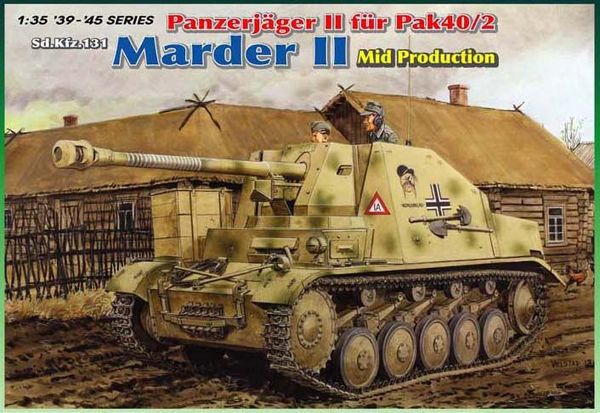 Sd.Kfz.131 Panzerjäger II für PaK 40/2 "Marder II" Mid Production 1/35