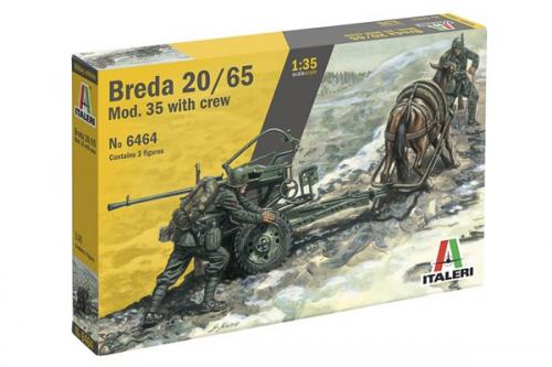 Breda 20/65 Mod. 35 With Crew 1/35