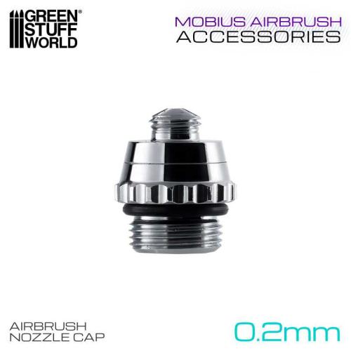 Premium Series GHPM-Mobius Airbrush: Airbrush Nozzle Cap (0.2mm)