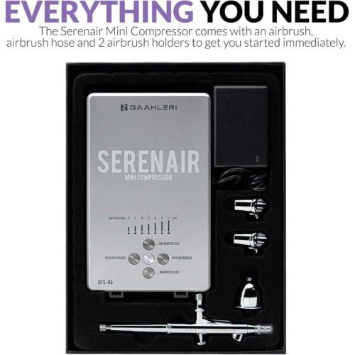 Gaahleri Serenair airbrush kit with compressor
