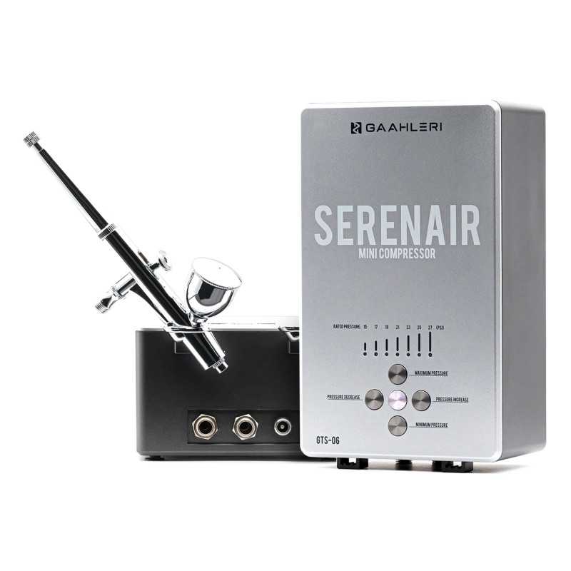 Gaahleri Serenair airbrush kit with compressor