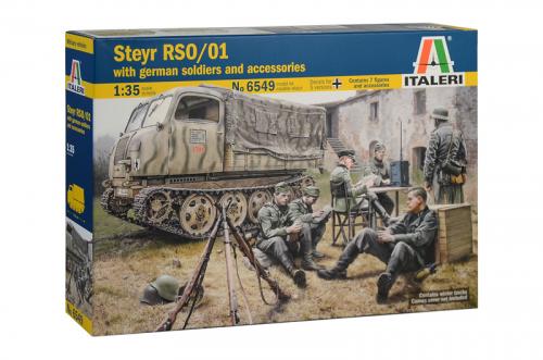 STEYR RSO/01 with GERMAN SOLDIERS 1/35