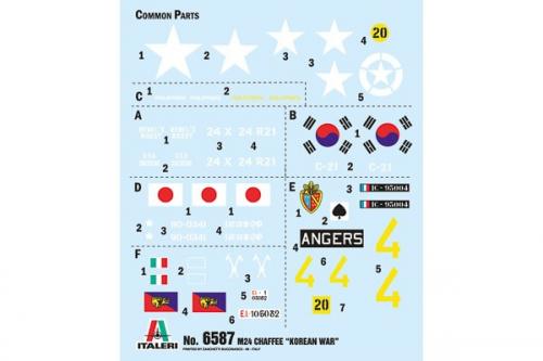 M24 Chaffee Korean War 1/35