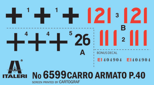 Carro Armato P40 1/35
