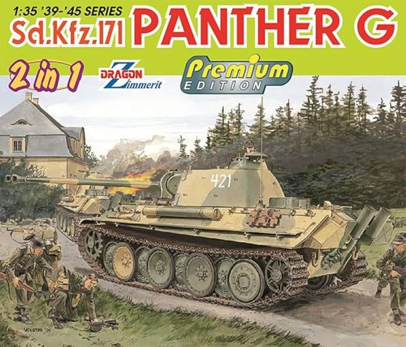 Sd.kfz.171 Panther G (2 in 1 - Premium Edition) w/Magic Track 1/35