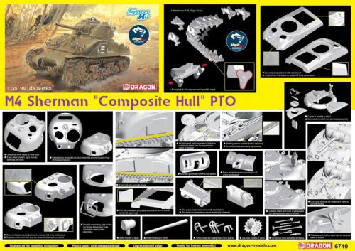 M4 Sherman "Composite Hull" PTO 1/35