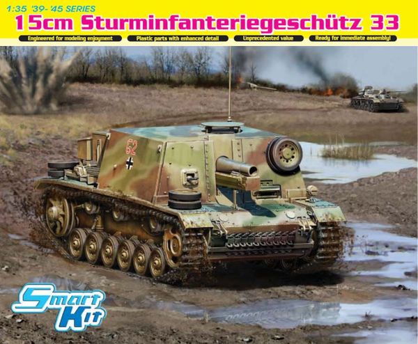 15cm Sturminfanteriegeschütz 33 1:35