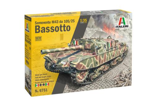 Semovente M43 da 105/25 "Bassotto" 1:35