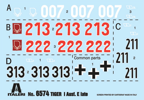 Pz.Kpfw. VI Tiger I Ausf. E late production 1/35