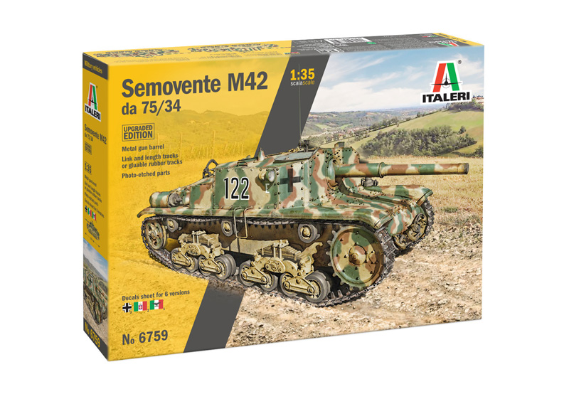 Semovente M42 da 75/34 UPGRADED EDITION 1:35
