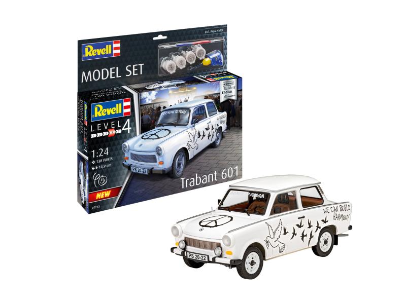 Model Set Trabant 601S Builder's Choice 1/24