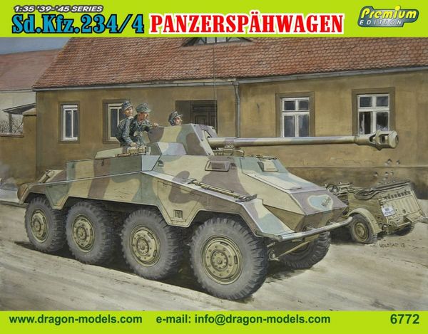 Sd.Kfz.234/4 Panzerspahwagen 1/35