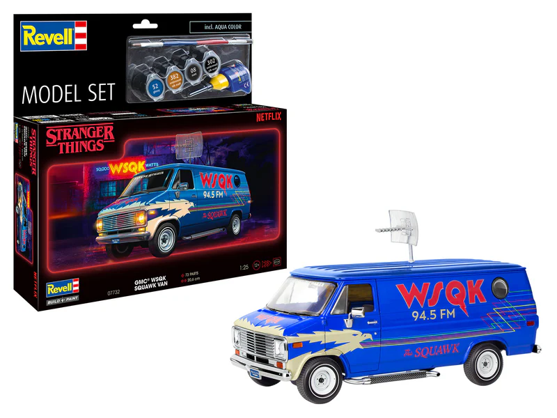 Model Set Car: Stranger Things 1:25