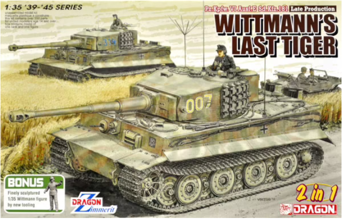 Pz.Kpfw. VI Ausf.E Sd.Kfz.181 Late Production Wittmann's Last Tiger 1/35