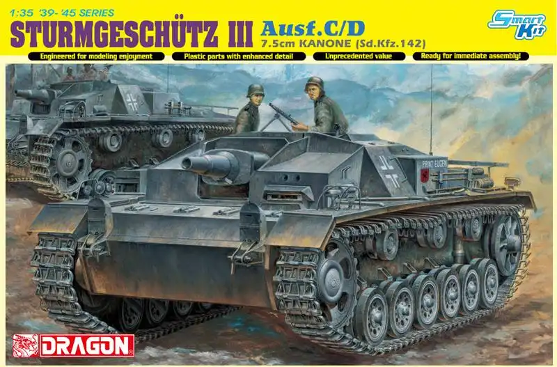 Sturmgeschütz III Ausf C/D 1/35