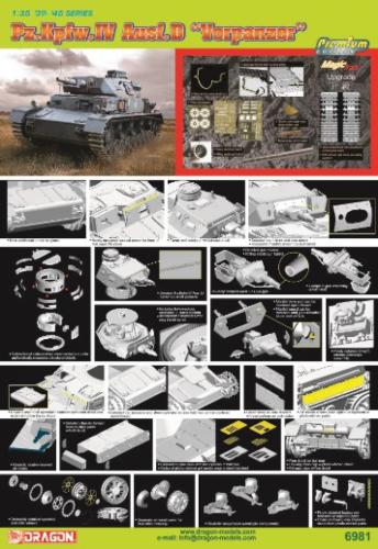 last Pz.Kfpw.IV Ausf D Vorpanzer 1/35