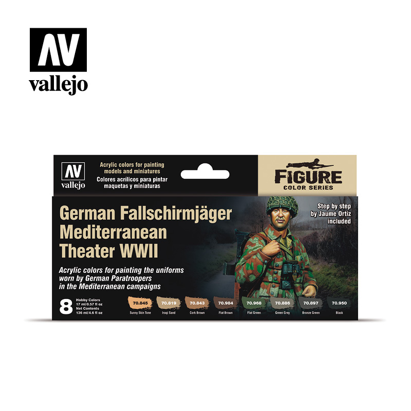 German Fallschirmjäger Mediterranean Theater WWII