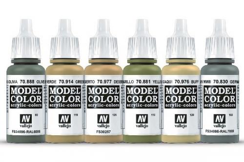 WWII ITALIAN ARMOUR & INFANTRY 6X17ML